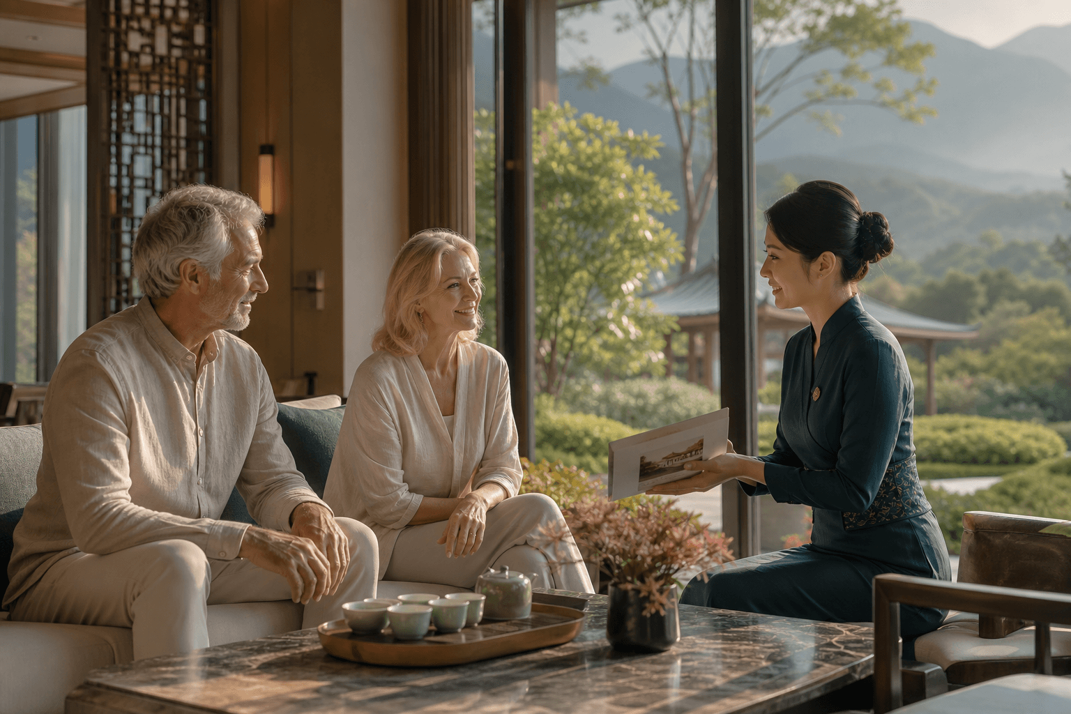 International senior wellness stay in China